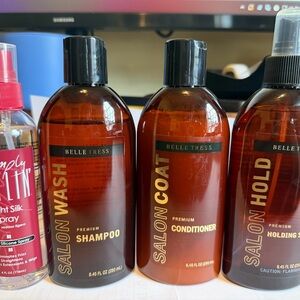 Belle Tress Premium Hair Care Set - Brown